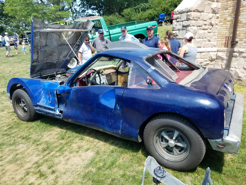 The wheels definitely came off of something American from the sixties or seventies.
